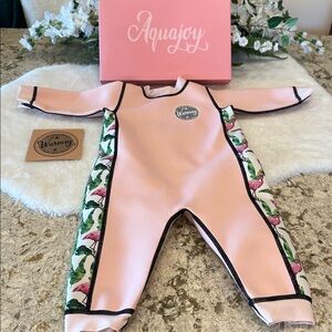 Warmsy neoprene water suit for baby girl